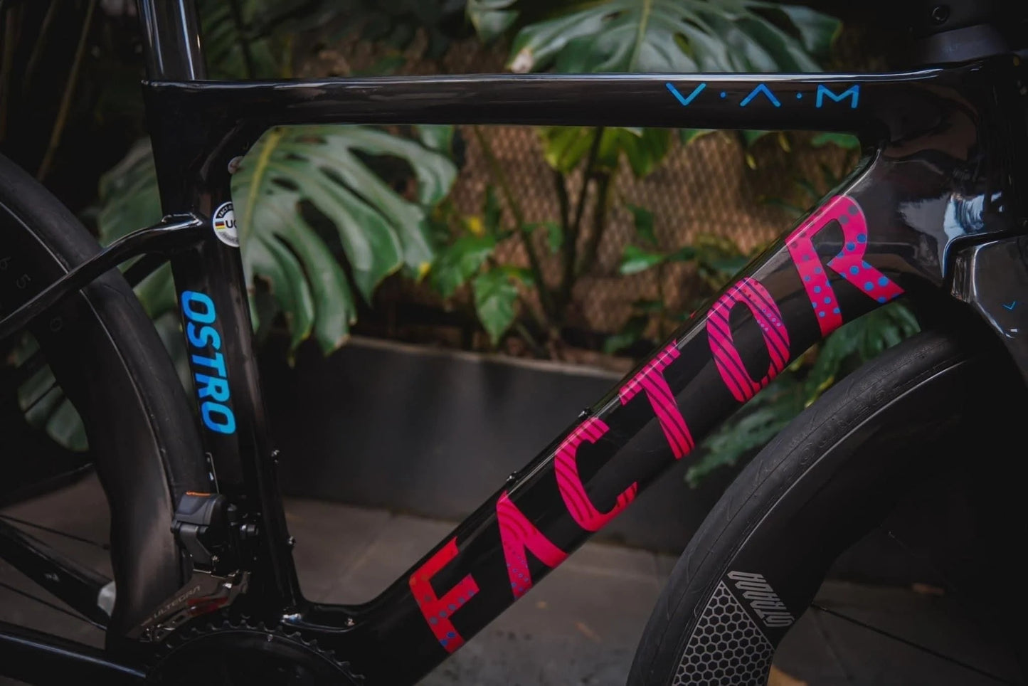 Factor OSTRO VAM Disc Frameset | Size 49 IPT GIRO Edition, Limited Lifetime Warranty