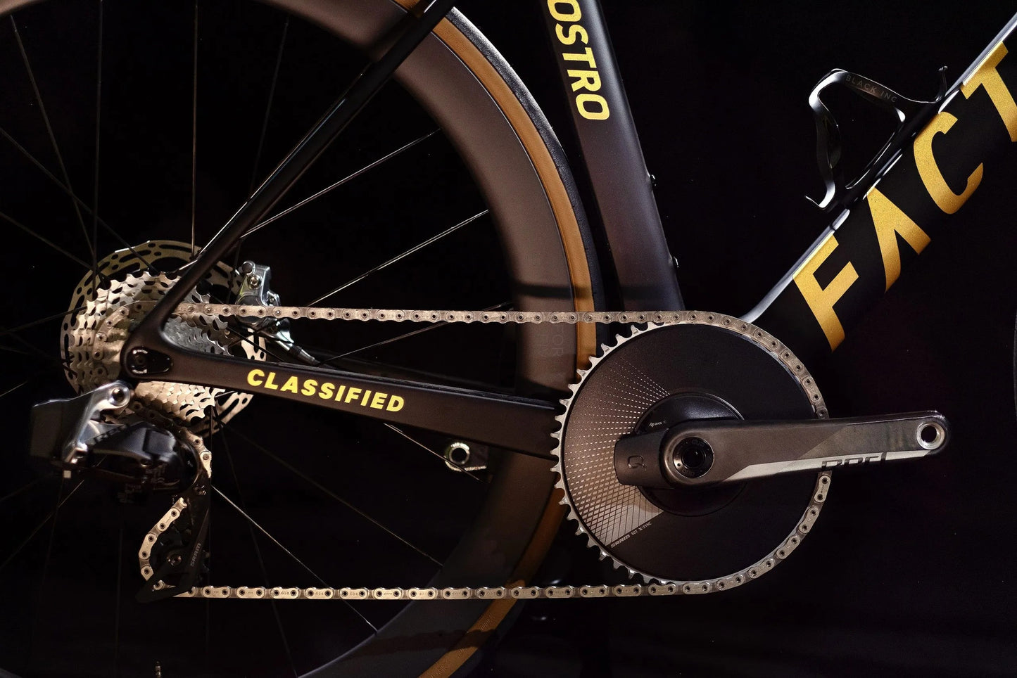 Factor OSTRO VAM Disc Frameset | Size 52 Brushed Gold Edition, Limited Lifetime Warranty