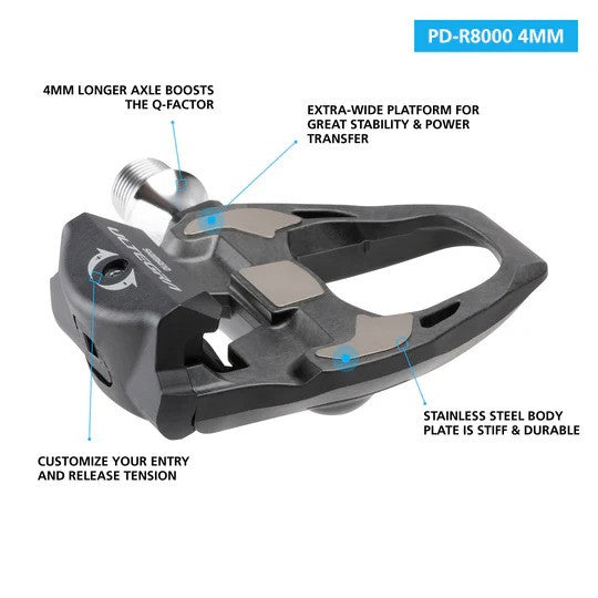 Shimano SPD-SL R8000 Ultegra Clipless Pedal | PD-R8000