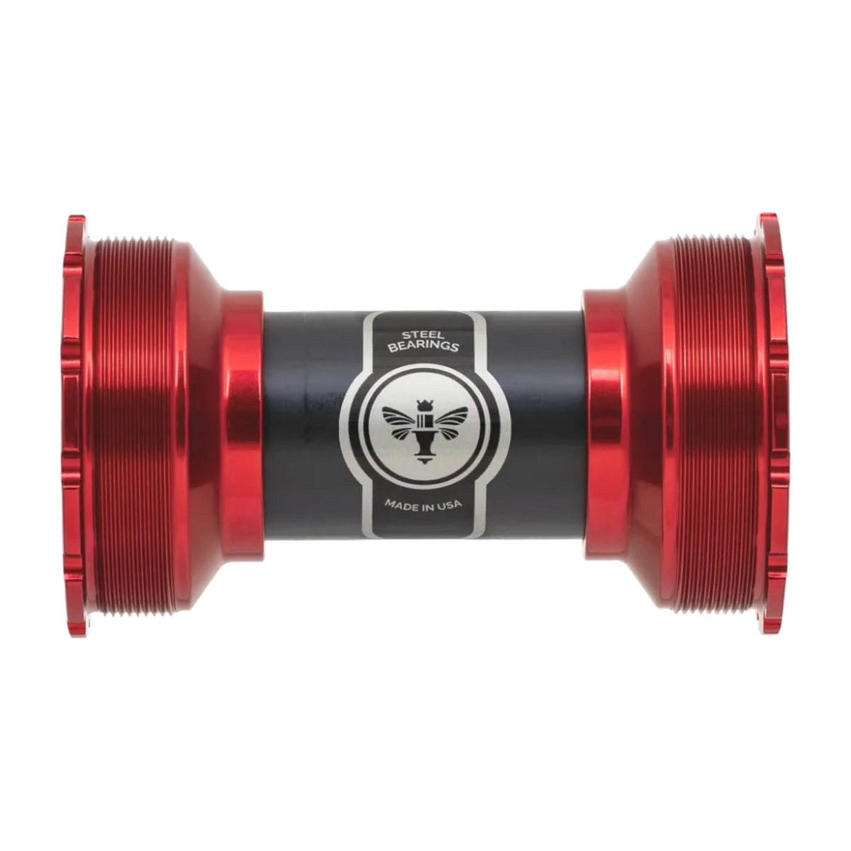 Chris King T47i Steel Bottom Bracket | 24mm, Red