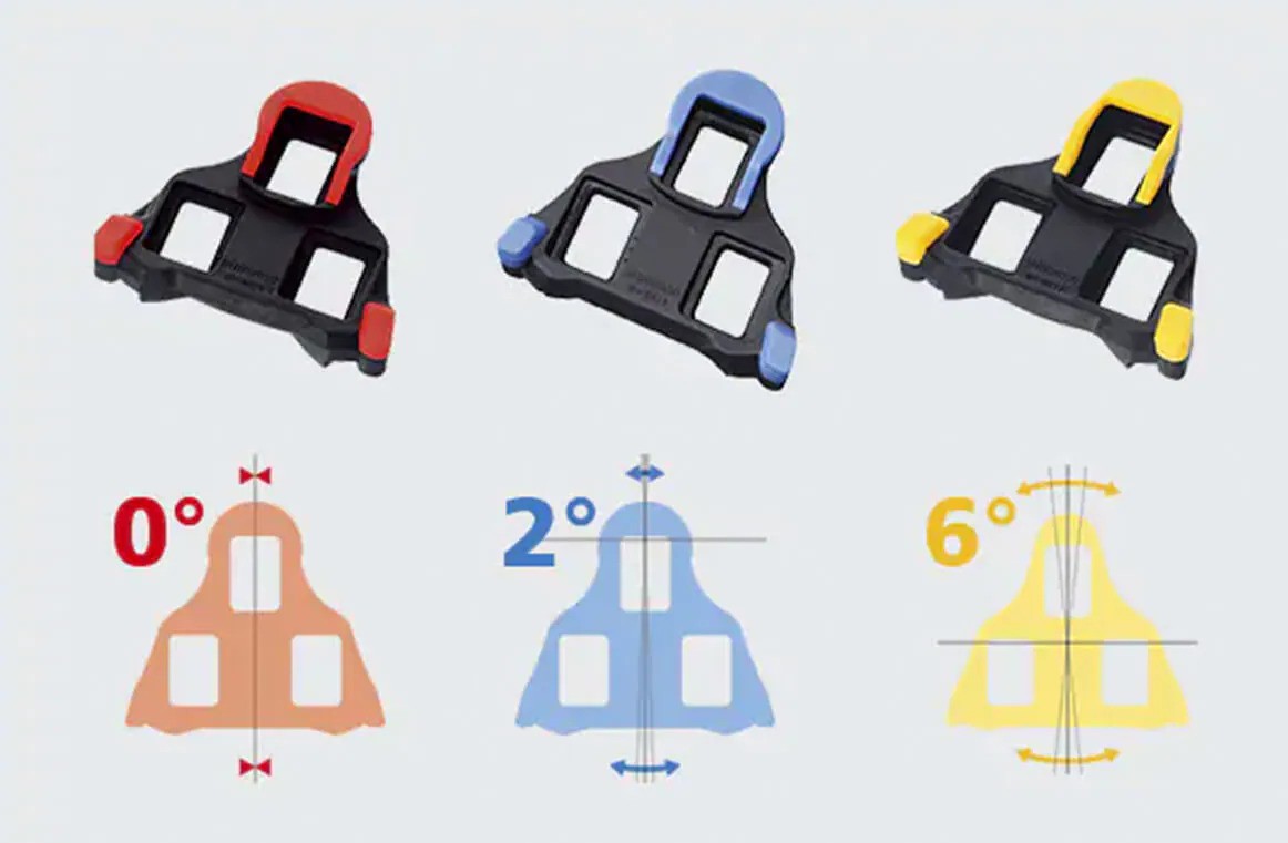 Shimano SPD-SL 0-Degree Fixed Mode Red Cleats | SM-SH10