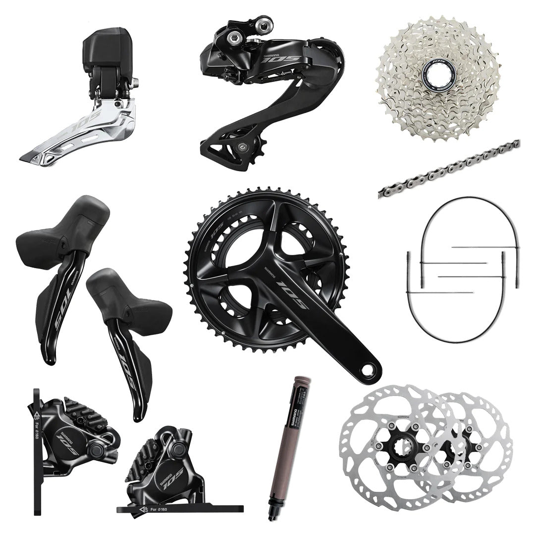 Shimano R7170 105 Di2 12 Speed Groupset FREE INSTALLATION – Ride