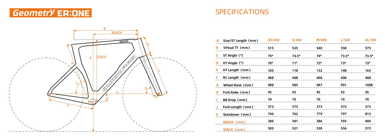 Quickpro ER:ONE Carbon Road Bike Frameset | UCI Approved | Custom Paint