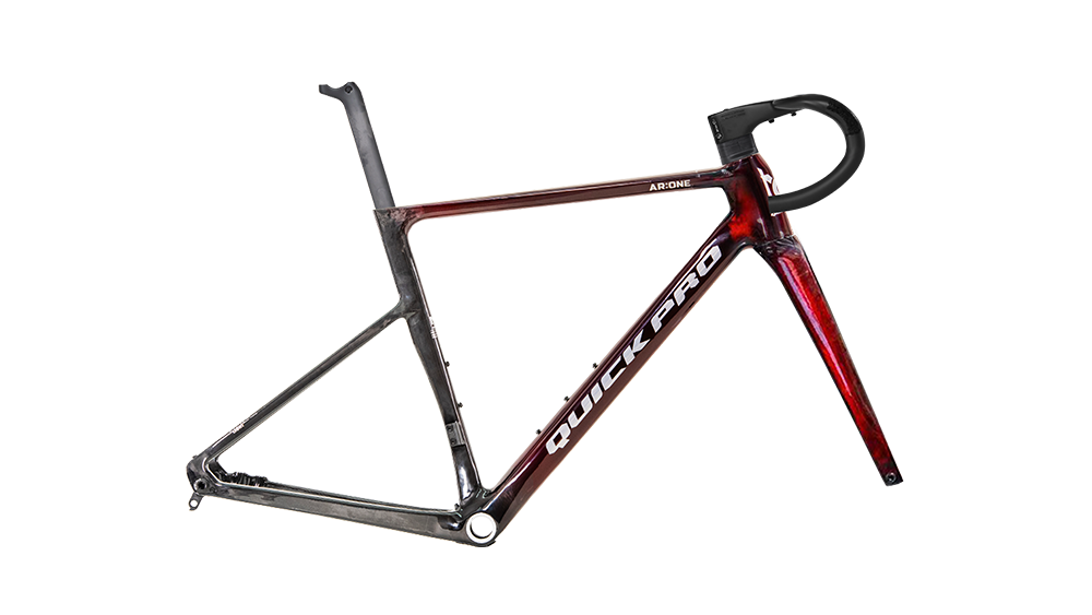 Quickpro AR:ONE Carbon Road Bike Frameset | UCI Approved | Custom Paint