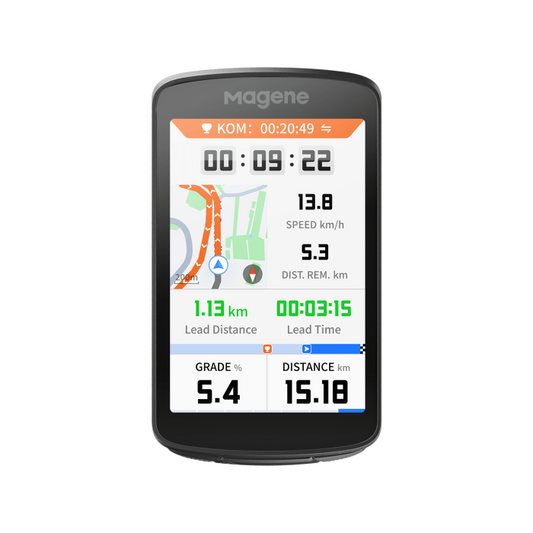 Magene C706 GPS Touchscreen Smart Bike Computer | Polar Night Black