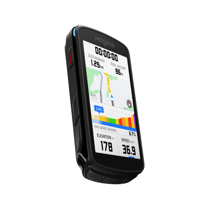 Magene C706 GPS Touchscreen Smart Bike Computer | Polar Night Black