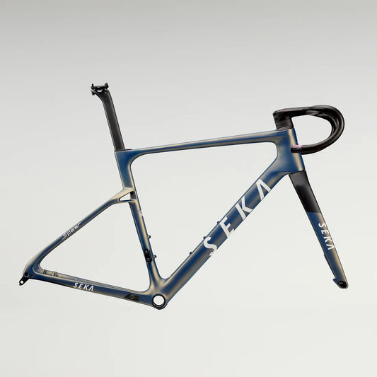 [READY STOCK] Seka Spear Carbon Road Disc Frameset, Twilight Blue | 🔥 NEW ARRIVALS 🔥