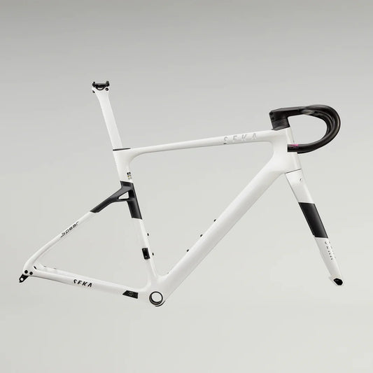 Seka Spear RDC Carbon Road Disc Frameset, Ultra White | 🔥 PRE-ORDER, NEW ARRIVALS 🔥