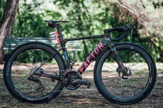 Factor OSTRO VAM Disc Frameset | Size 49 IPT GIRO Edition, Limited Lifetime Warranty