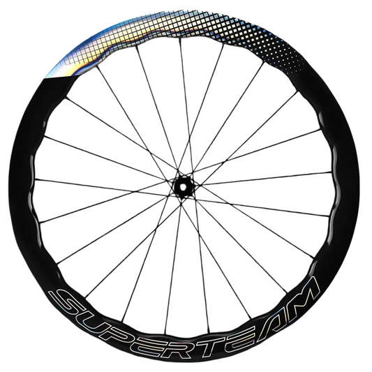 SuperTeam Classic PRO D28-50 Carbon Disc Brake Wheels | Shine Decals