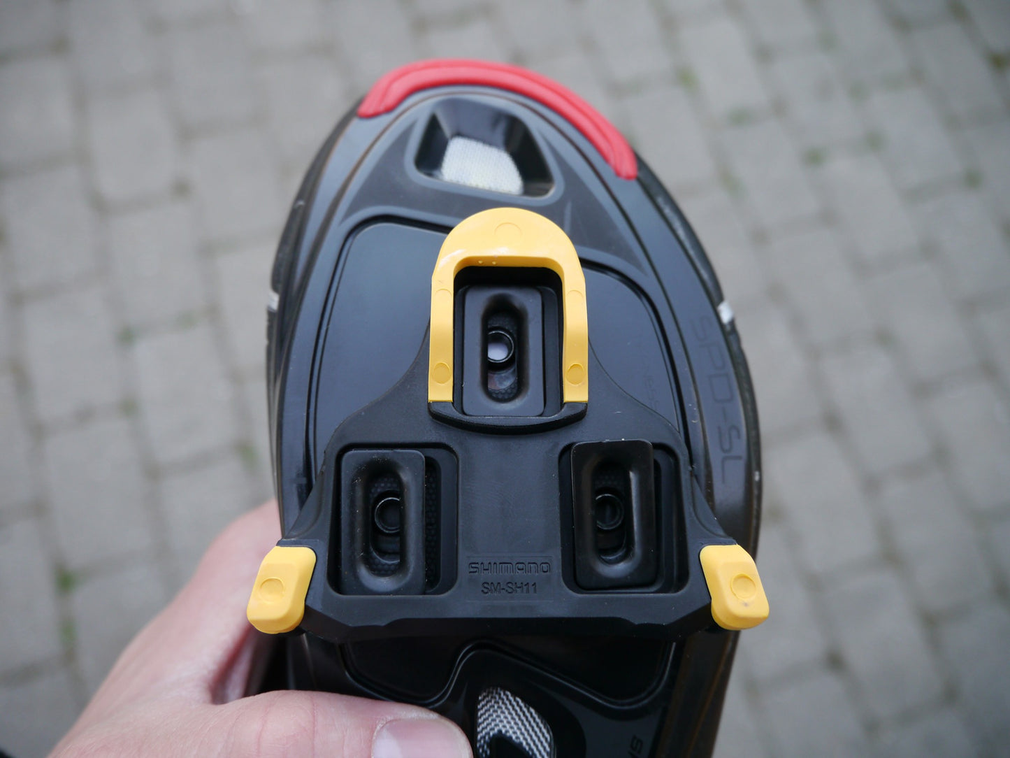 Shimano SPD-SL 6-Degree Mode Yellow Cleats | SM-SH11