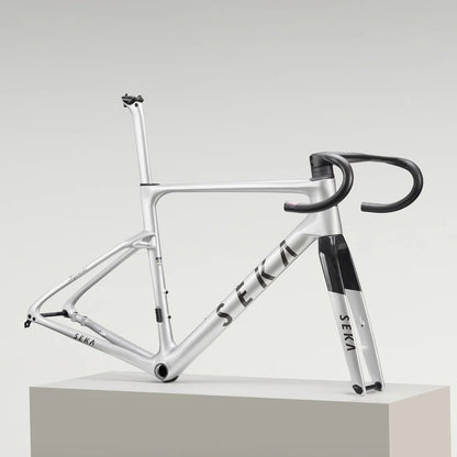 SEKA Spear Carbon Road Disc Frameset, Achromatic Sliver | 🔥 NEW ARRIVALS 🔥