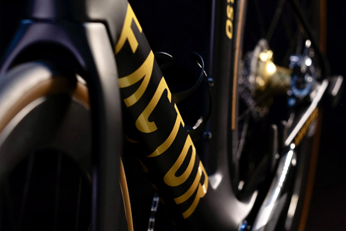 Factor OSTRO VAM Disc Frameset | Size 52 Brushed Gold Edition, Limited Lifetime Warranty