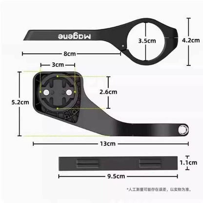 Magene Outfront Bike Mount for C206 Pro, C406, C406 Pro, C506, C506SE, C606 | 31.8mm Diameter