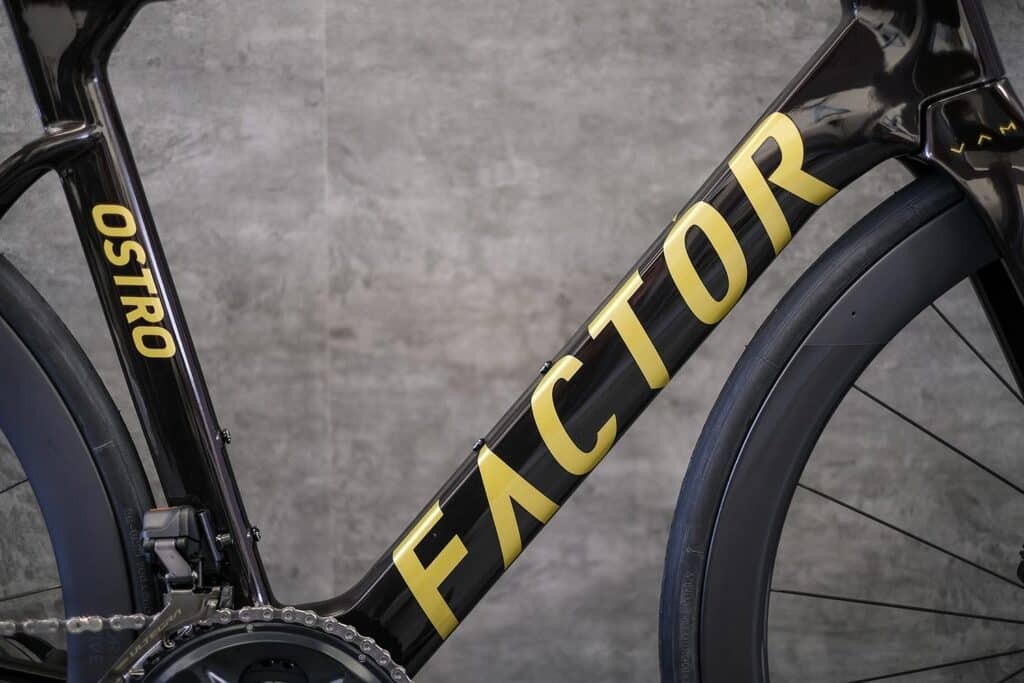 Factor OSTRO VAM Disc Frameset | Size 52 Brushed Gold Edition, Limited Lifetime Warranty