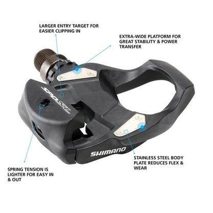 Shimano SPD-SL Clipless Pedal | PD-RS500