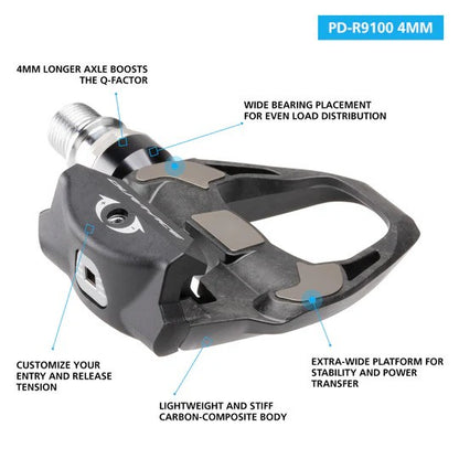 Shimano SPD-SL R9100 Dura-Ace Clipless Pedal | PD-R9100