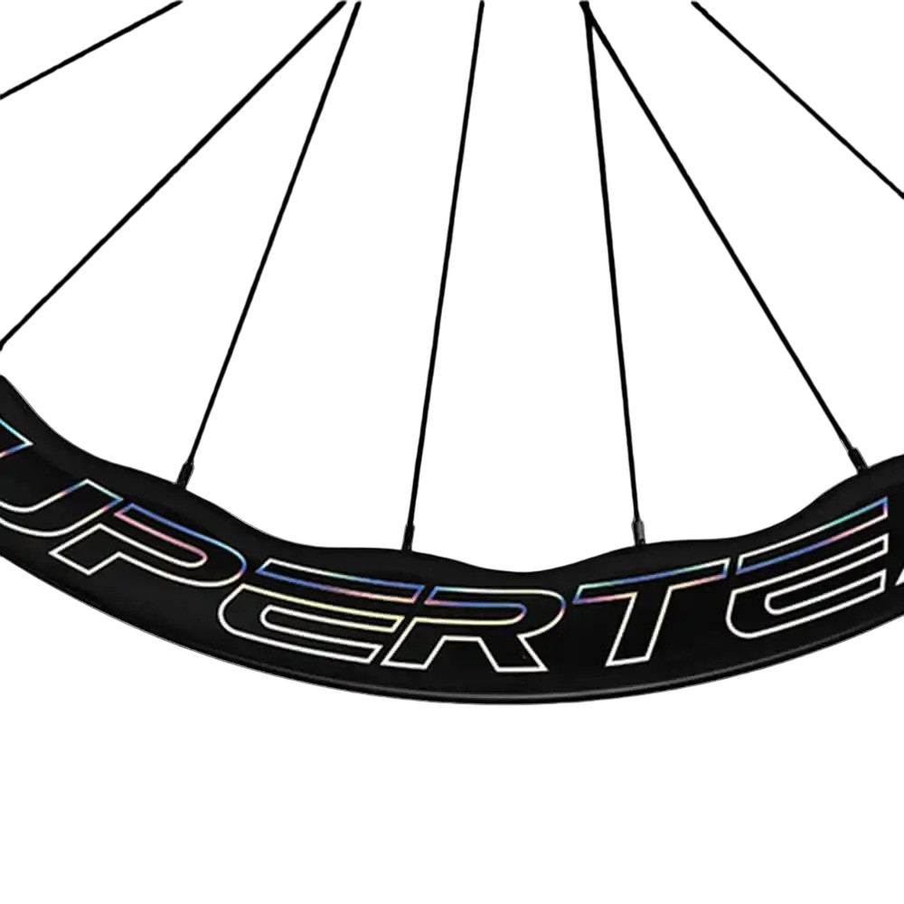 SuperTeam Classic PRO D28-50 Carbon Disc Brake Wheels | Shine Decals