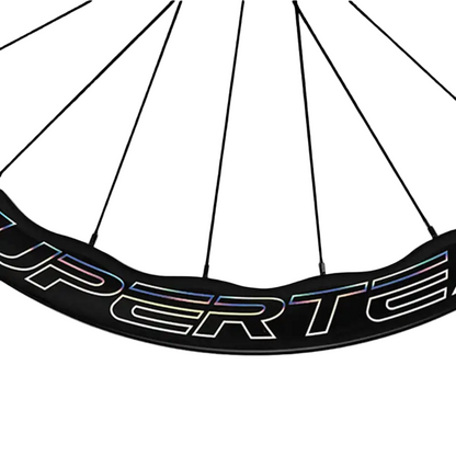SuperTeam Classic PRO D28-50 Carbon Disc Brake Wheels | Shine Decals