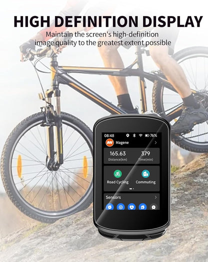 Magene C506/C506SE Bike Computer Tempered Glass Screen Protector