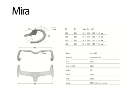 Spect Mira Carbon Road Bike Frameset