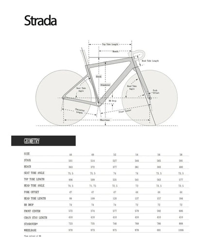 Spect Strada Carbon Road Bike Frameset