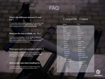 Farsports F1s Handlebar | FREE Spacer