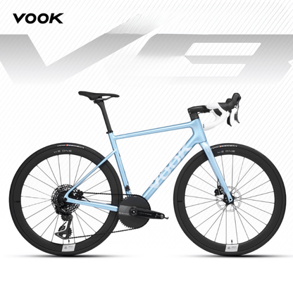 Vook V8e PRO Full Bike w/ L-twoo 1x13s & Carbon Wheelset & Carbon Crankset