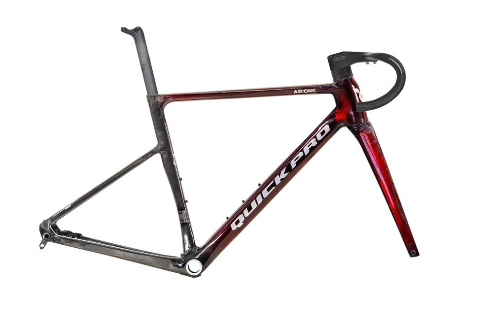 Quickpro AR:ONE Carbon Road Bike Frameset | UCI Approved | Custom Paint