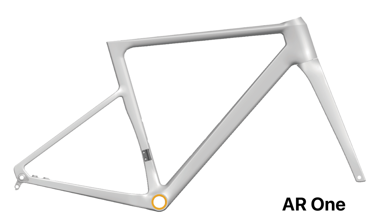 Quickpro Rad Quickpro AR:ONE Carbon Road Bike Frameset | UCI Approved | Custom Pain ...