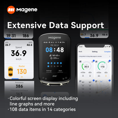 Magene C506SE Smart GPS Bike Computer