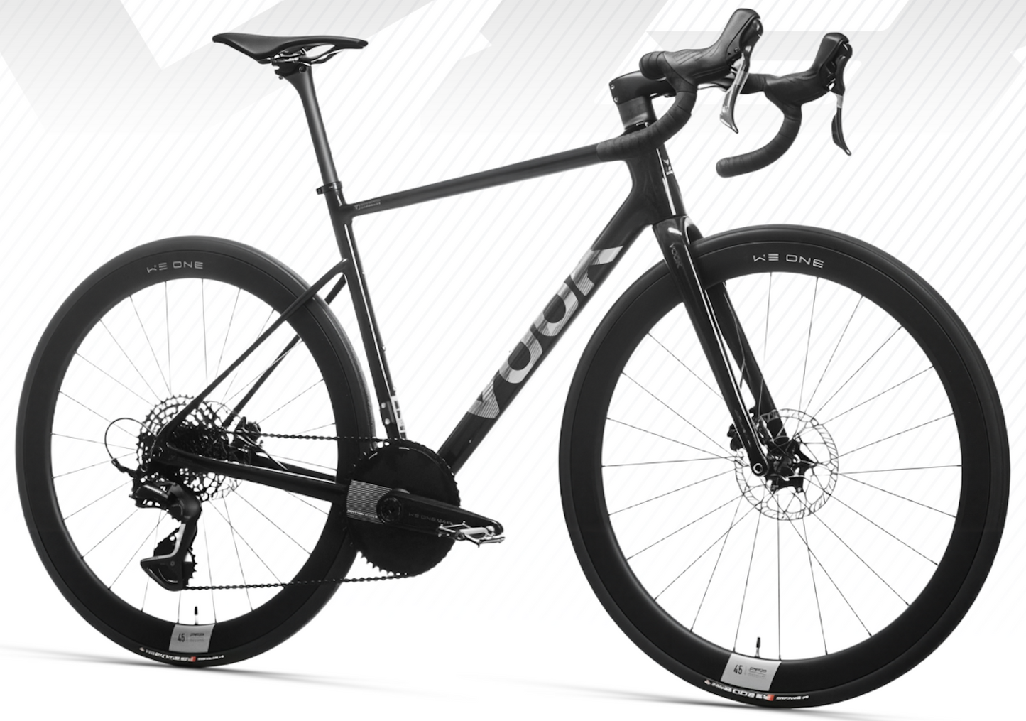 Vook V8e PRO Full Bike w/ L-twoo 1x13s & Carbon Wheelset & Carbon Crankset