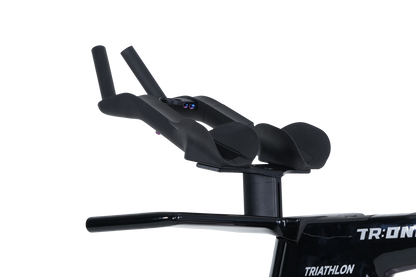 Quick Pro TR:ONE aero cockpit, side view (base bar shown for reference)