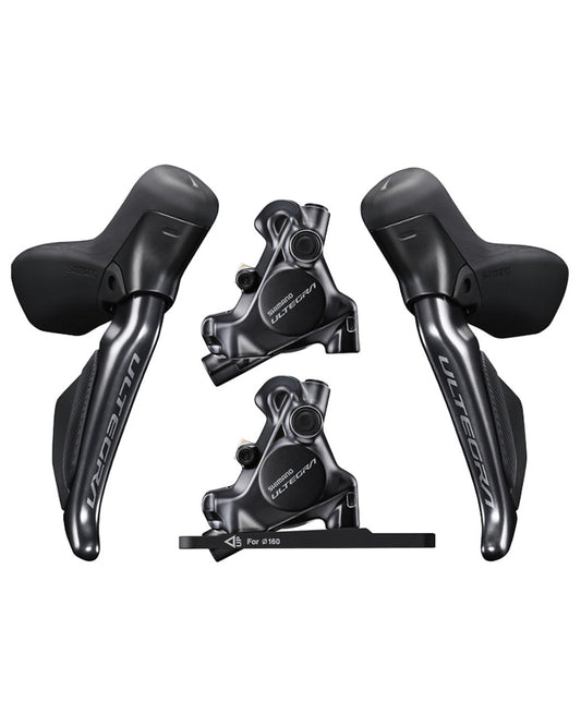 Shimano R8170 Ultegra Di2 Shifter Brake Caliper Set | ST-R8170 & BR-R8170