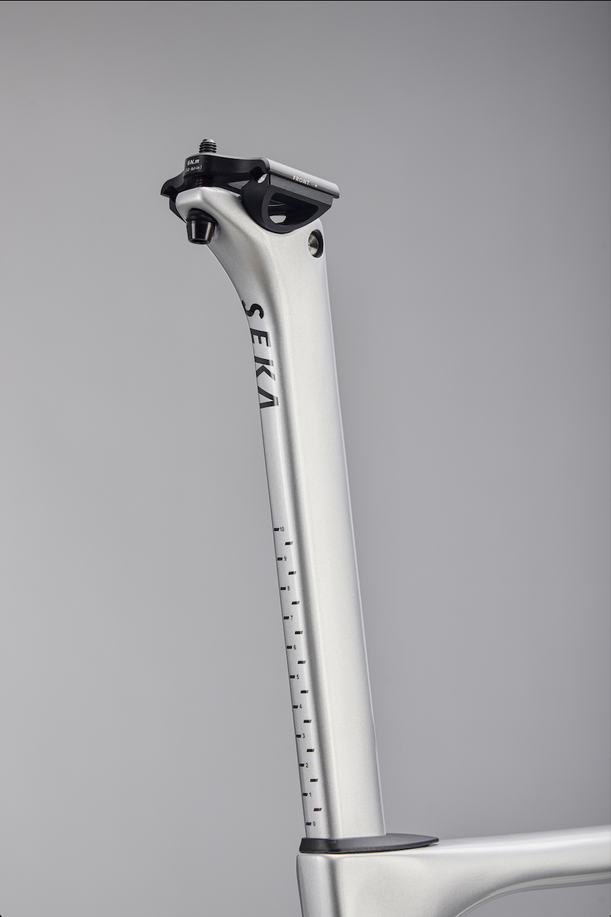 SEKA Spear Carbon Road Disc Frameset, Achromatic Sliver | 🔥 NEW ARRIVALS 🔥