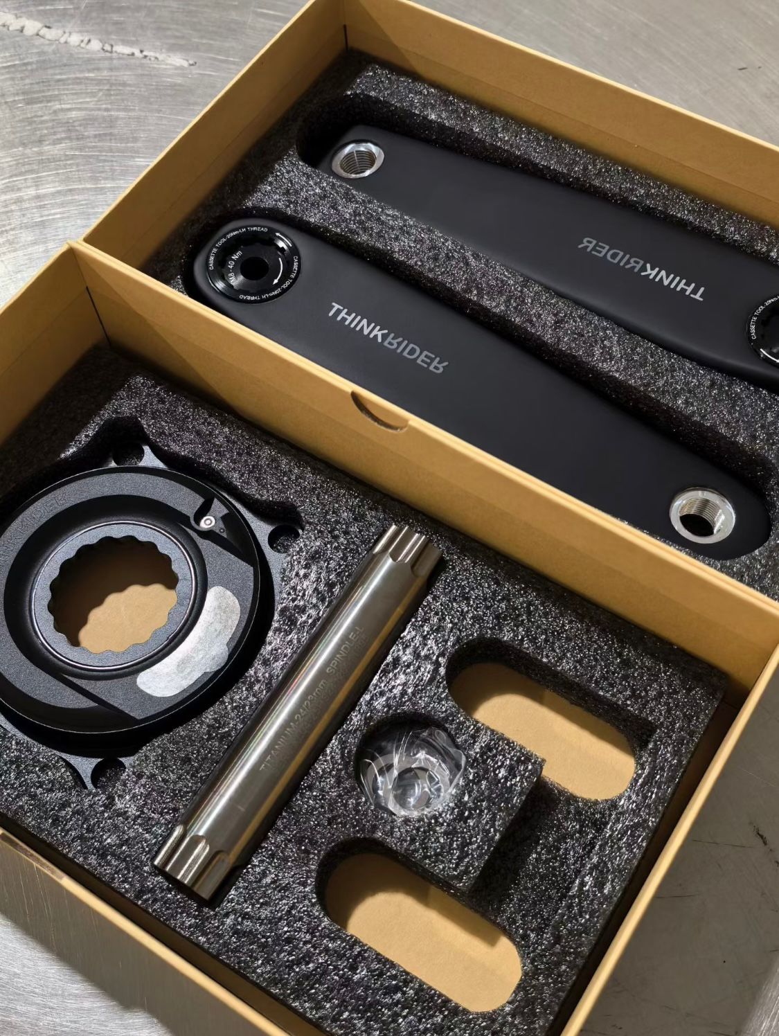 ThinkRider Carbon Crank Power Meter Set