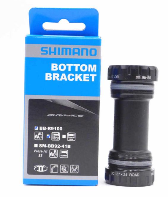 Shimano Dura-Ace BSA Threaded Bottom Bracket 68/70 mm | BB-R9100