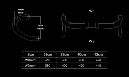 EXS R175 Road Handlebar