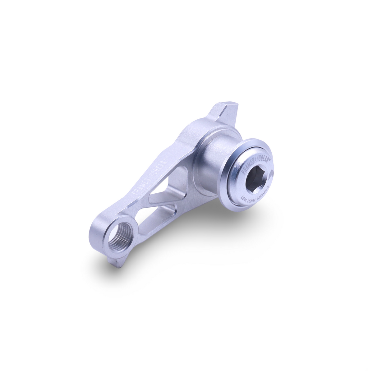 Framesandgear UDH direct mount derailleur hanger for Shimano, Silver