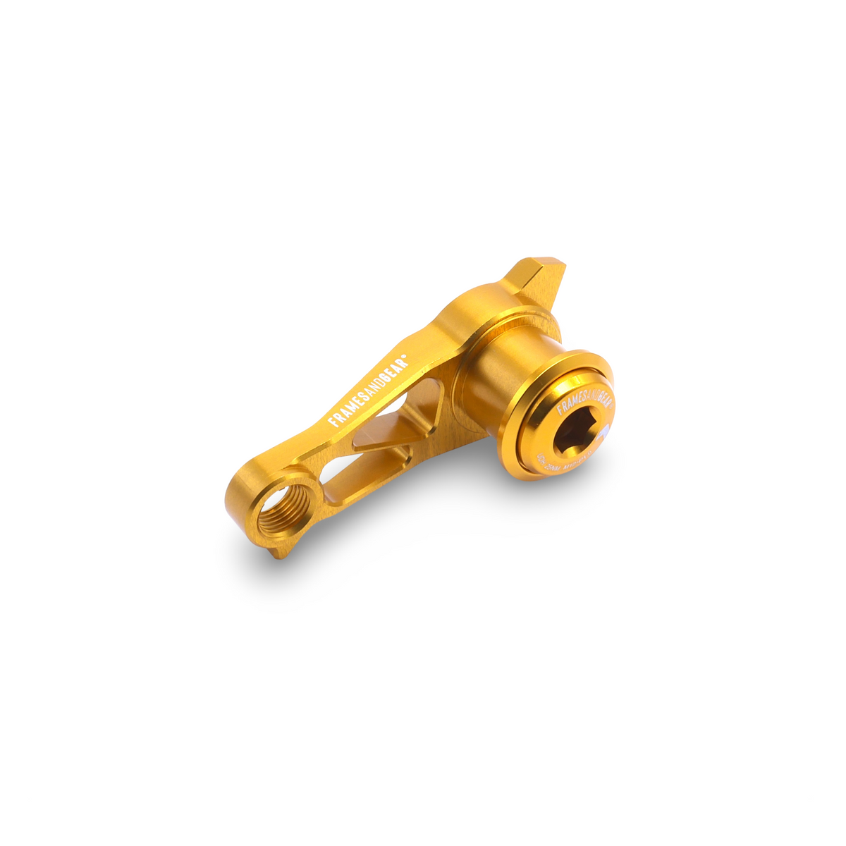 Framesandgear UDH direct mount derailleur hanger for Shimano, Yellow