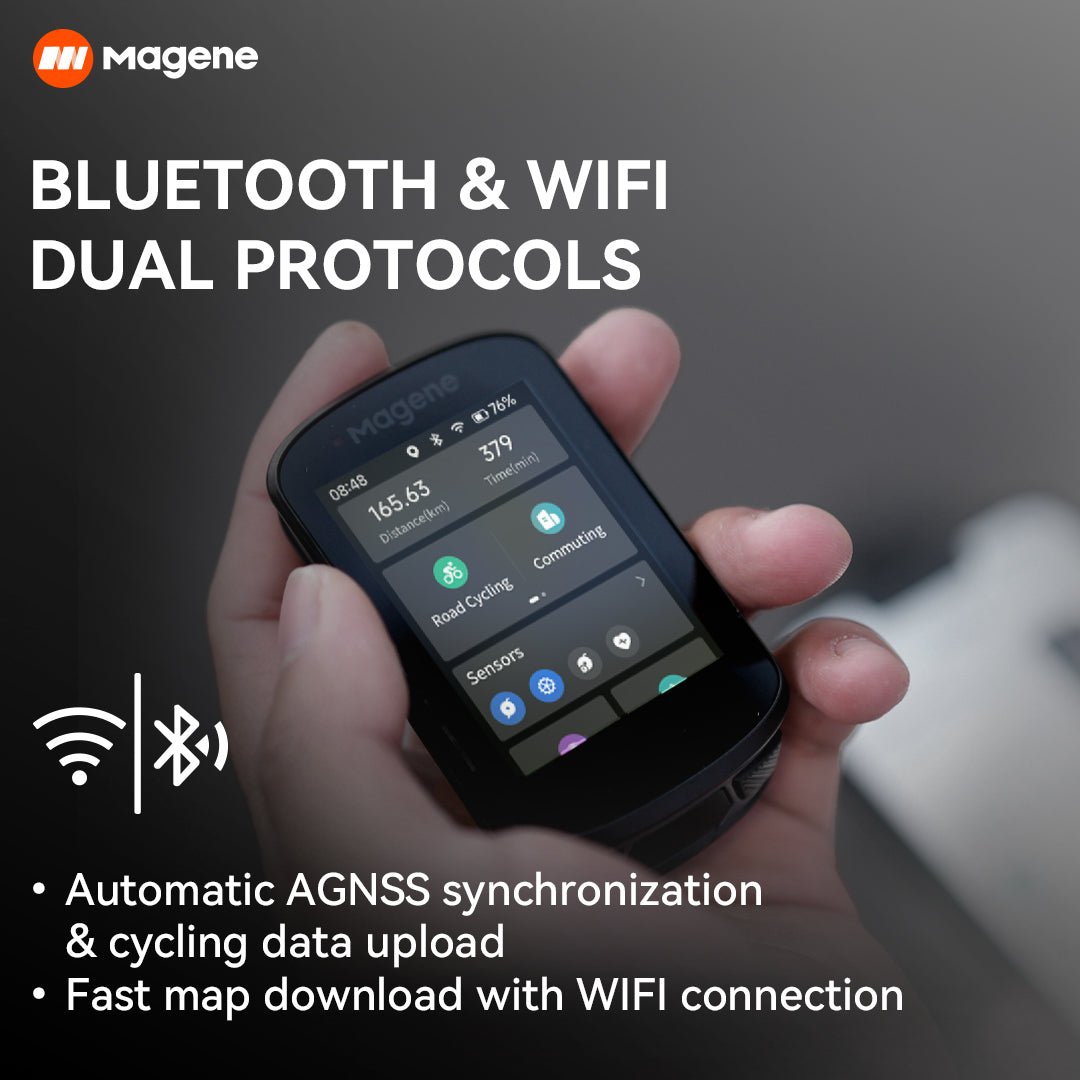 Magene C506 GPS Touchscreen Smart Bike Computer
