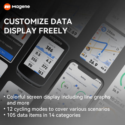 Magene C506 GPS Touchscreen Smart Bike Computer