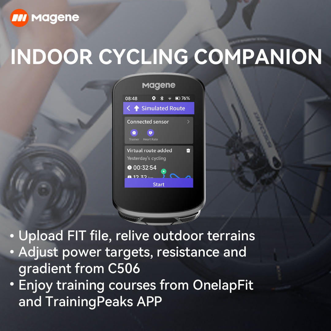 Magene C506 GPS Touchscreen Smart Bike Computer