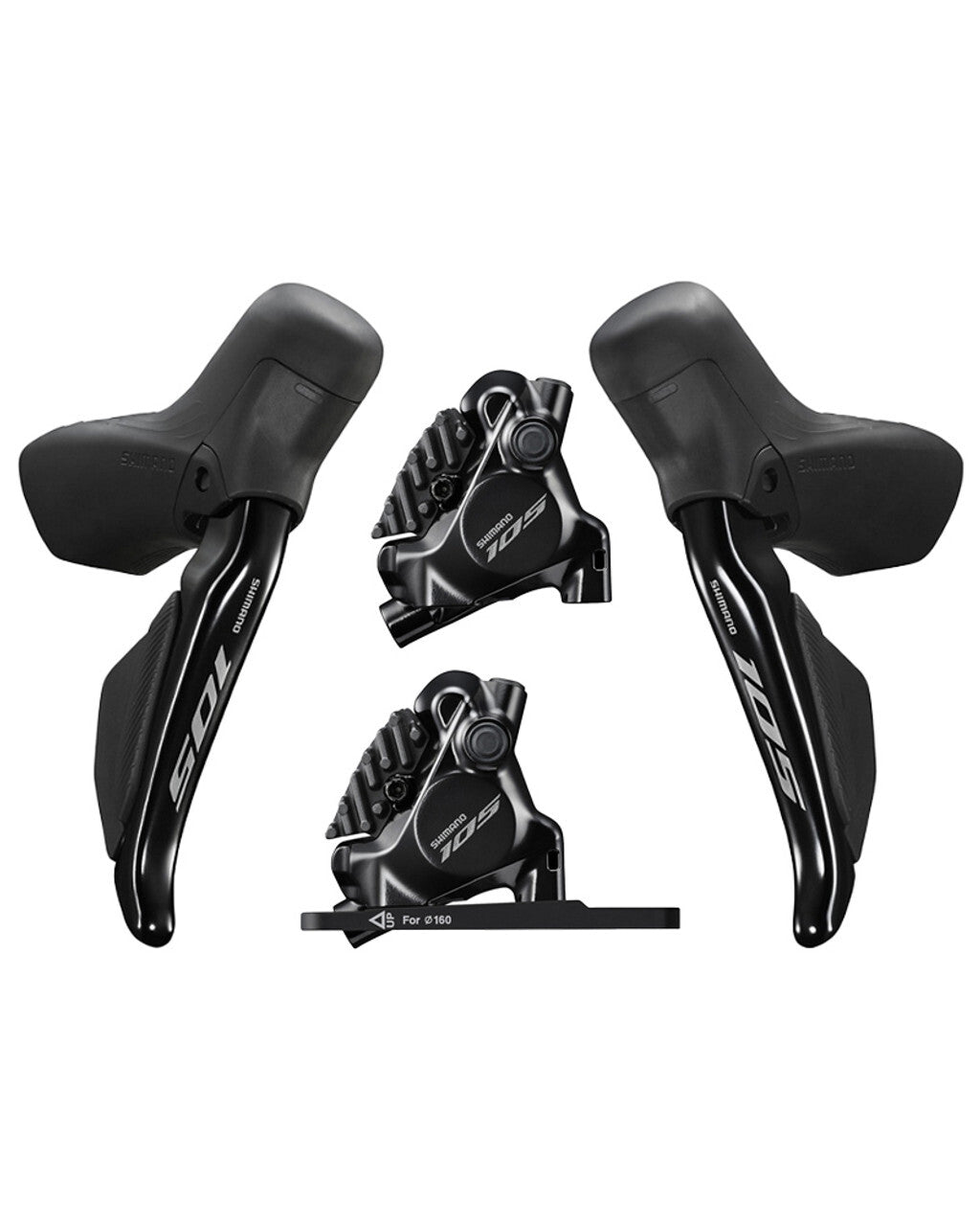 Shimano R7170 105 Di2 Shifter Brake Caliper Set, J-Kit | ST-R7170 & BR-R7170
