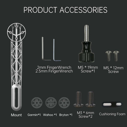 What comes in the box with the Samassi titanium mount