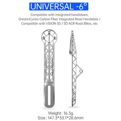 Samassi Universal -6 degree mount weight and size