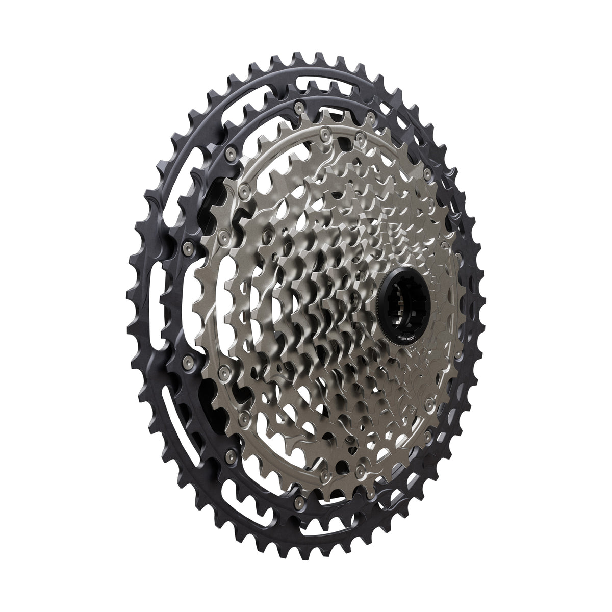 Shimano Deore XT CS-M8200 12-speed cassette 10-51T side view