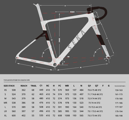 [READY STOCK] Seka Spear Carbon Road Disc Frameset, Twilight Blue | 🔥 NEW ARRIVALS 🔥