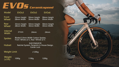 [PRE-ORDER] Farsports EVO S Series 2025 Carbon Disc Wheelset