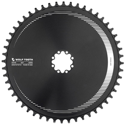 Wolf Tooth Aero Direct Mount chainring for SRAM 8-bolt cranks, 52T
